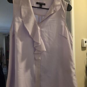 Elegant Lavender Sleeveless Blouse